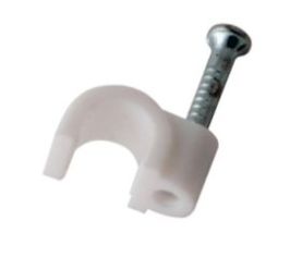 Скоба с гвоздем