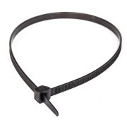 Хомут кабельный 4.8х400 нейлон (ч) (уп.100шт) Промрукав PR08.3079