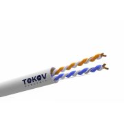 Кабель витая пара U/UTP 2х2х24AWG кат.5E PVC (м) TOKOV ELECTRIC TKE-C06-U22-5E-305-PVC