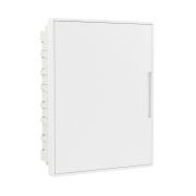 Щиток встраиваемый Фрейм (FRAME) 24мод. с бел. дверцей с 4 шинами PEN (2шт на 8 отверст. и 2шт на 6 отверст.) бел. DKC F24B1WW