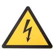 Знак «Молния» 85х85х85мм EKF an-1-03-2