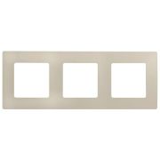 Рамка 3-м Etika сл. кость IEK 672513