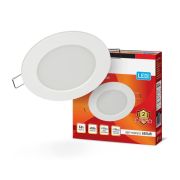 Светильник светодиодный ДВО RLP-eco 6Вт 4000К IP40 420лм 230В 120/100мм круглый встраив. панель бел. IN HOME 4690612009995