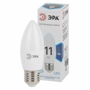 Лампа светодиодная B35-11w-840-E27 свеча 880лм ЭРА Б0032983