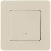 Переключатель 1-кл. Inspiria 10А IP20 250В 10AX с подсветкой/индикацией механизм сл. кость IEK 673661