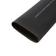 Трубка термоусадочная среднестен. клеевая 75/22 (3-4:1) 1м черн. Rexant 26-0075