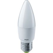 Лампа светодиодная 61 327 NLL-C37-8.5-230-2.7K-E27-FR 8.5Вт свеча матовая 2700К тепл. бел. E27 640лм 176-264В Navigator 61327